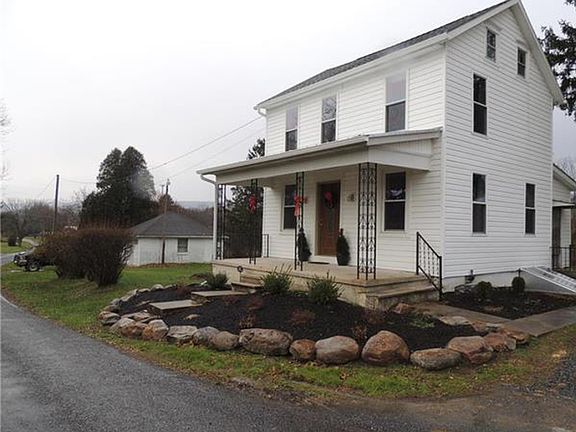 Garage in the background. Streetview