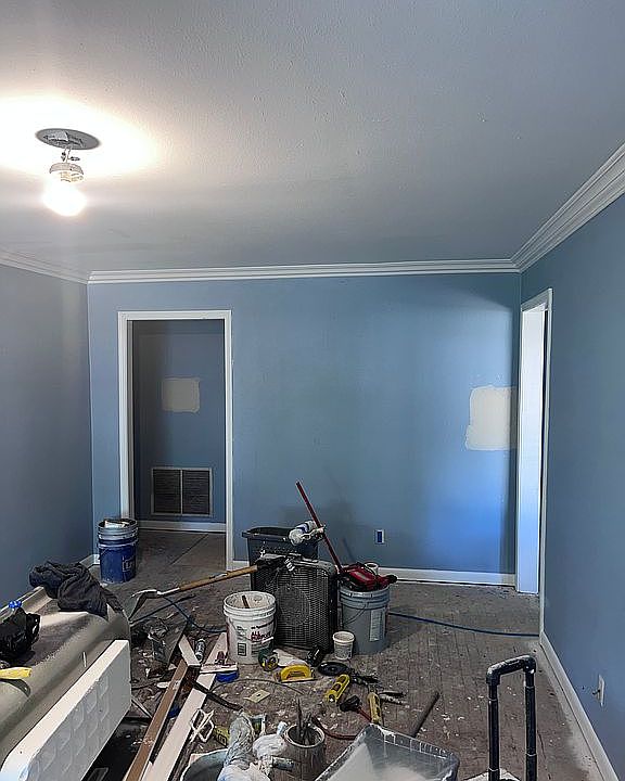 Front room being remodeled 