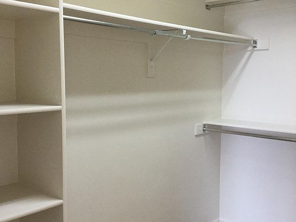 Master walk in closet