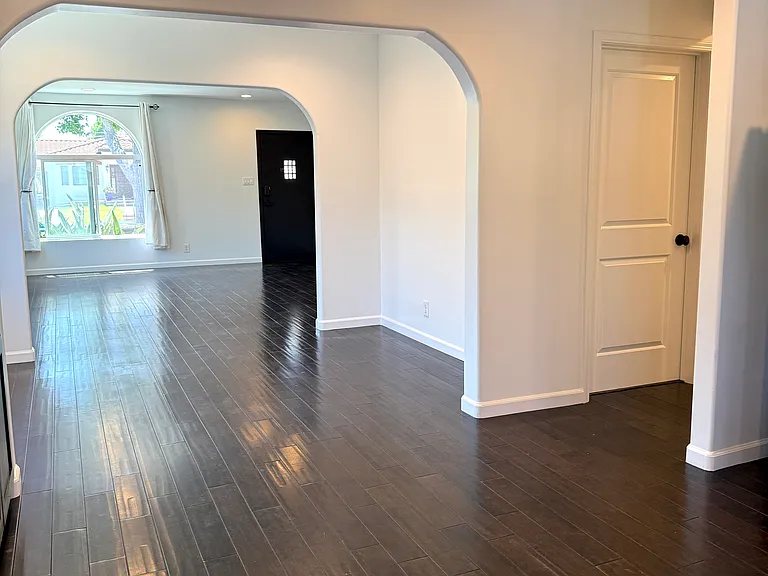 From kitchen looking toward dinning room and living room