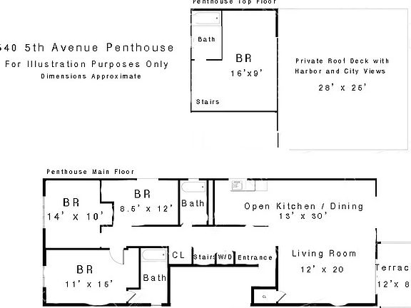 2nd image of 540 5th Ave #4A