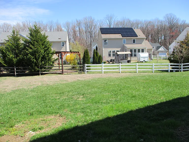 View of Back Yard From Kitchen