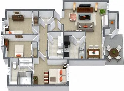 Floor plan THE PLUME