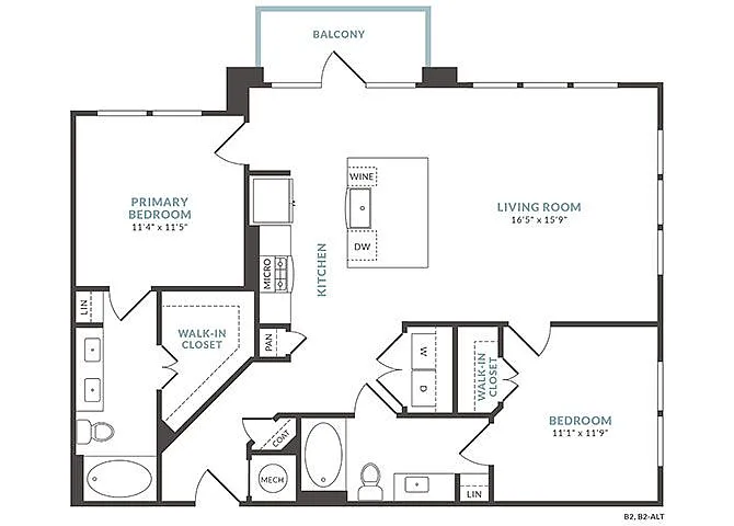 Floor plan B4