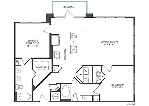 Floor plan B4