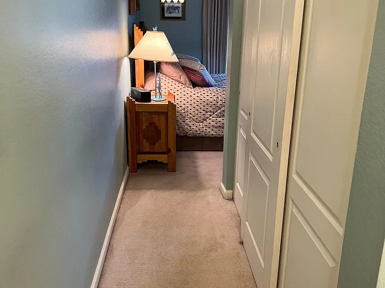 closet and hall to 2nd bathroom.