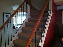 New stairs and carpet