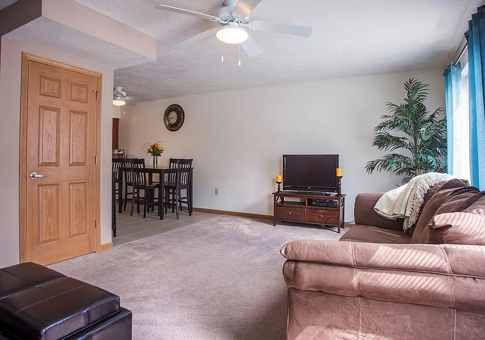 Living Room at CircleEast Townhomes