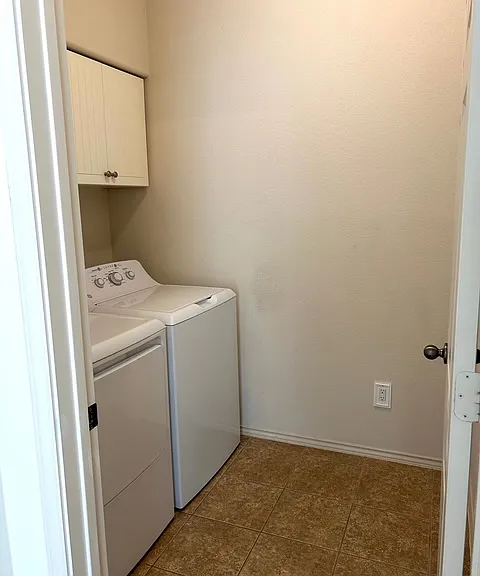 Washer and Dryer in unit