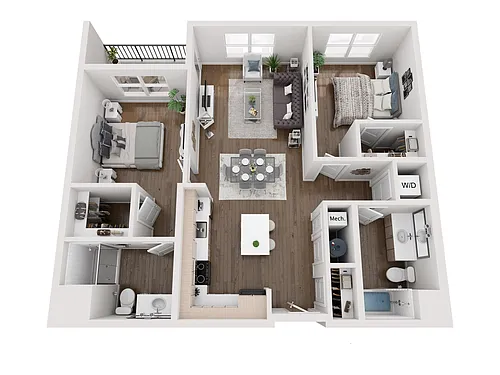 Floor plan B1