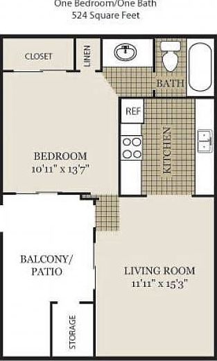 spacious floor plan