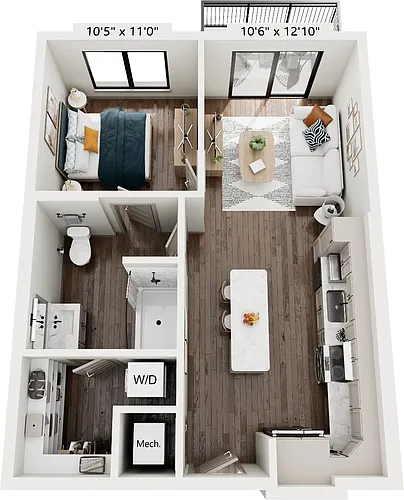 Floor plan A9