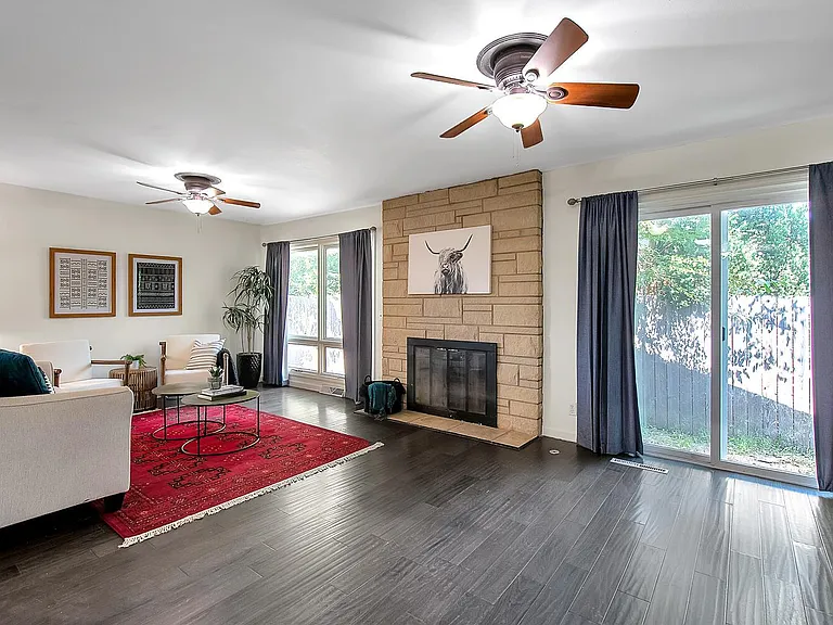 Open concept layout
