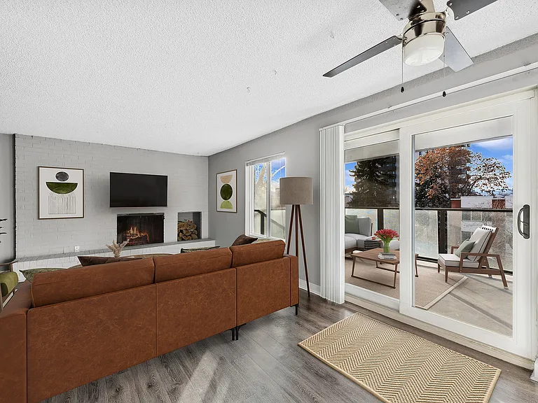 2BR x 2BA with Mountain View Floorplan - Living Room 2BR x 2BA with Mountain View Floorplan - Living Room