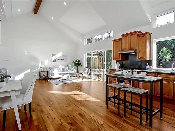 Kitchen to Living Room Area