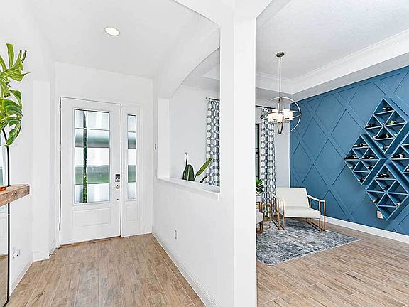 Joyce model home entry foyer by William Ryan Homes Tampa