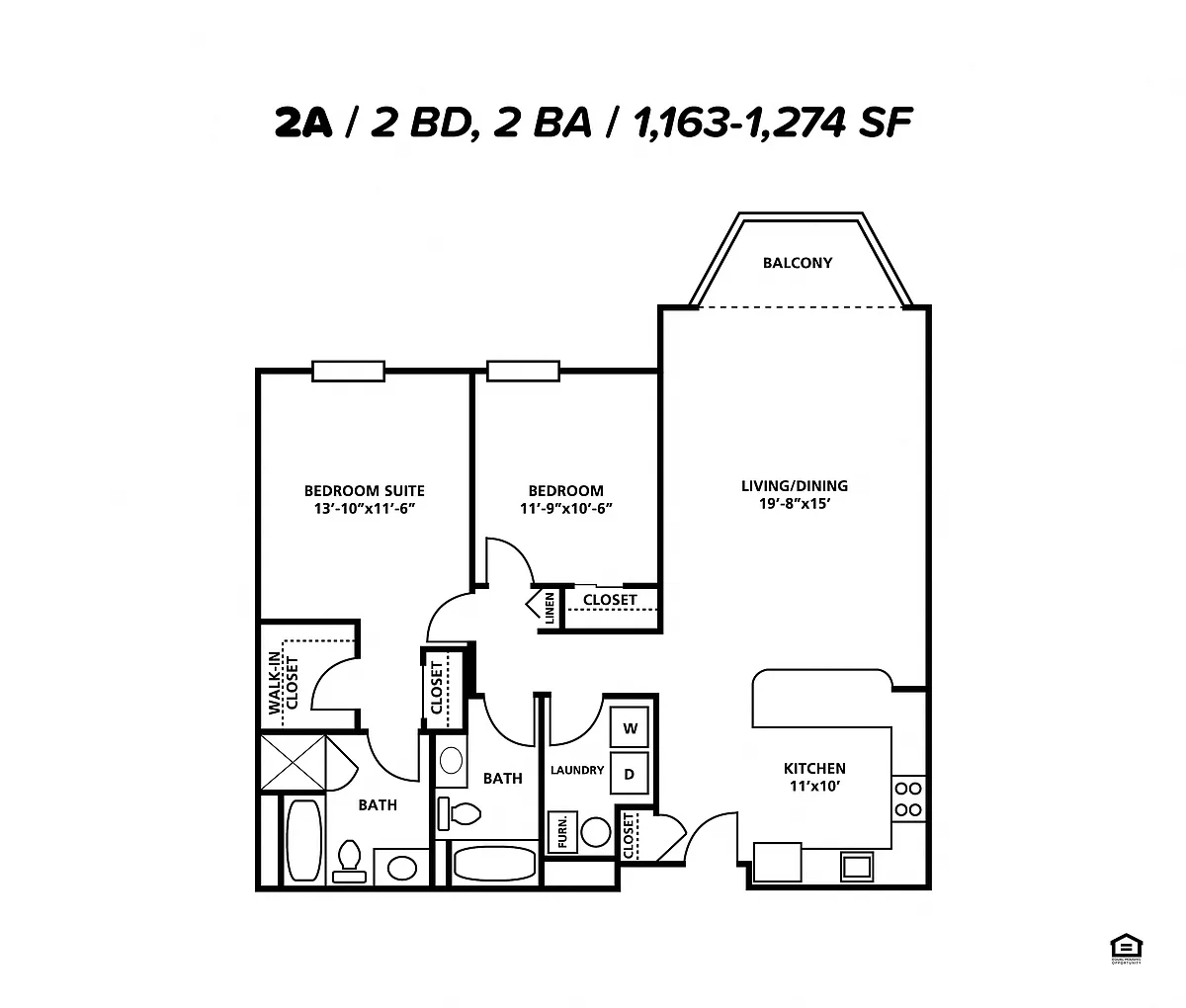 Floor plan 2A