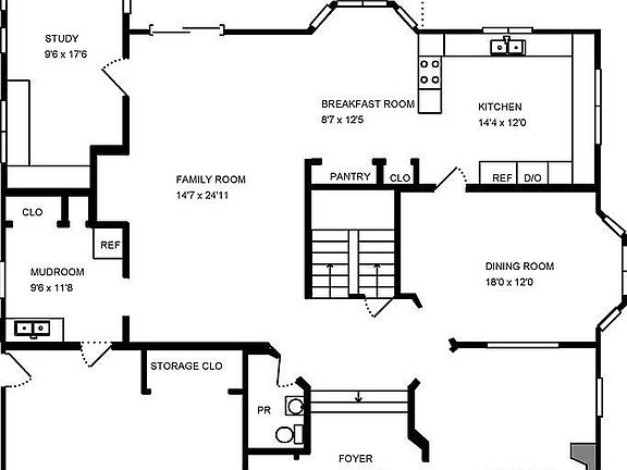 First Level Floor Plan