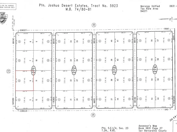 0 Saturn Dr #6, Joshua Tree, CA 92252