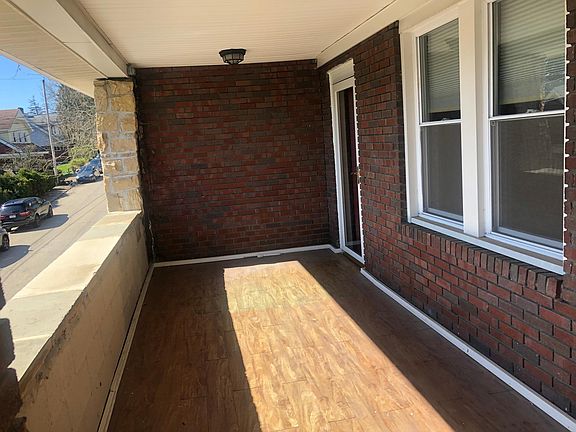 Front Porch and front door