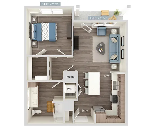 Floor plan A2-102-103