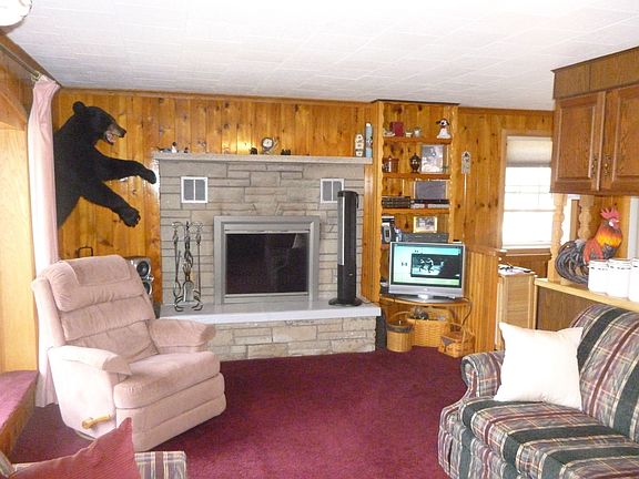 Living Room with Fireplace