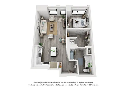 Floor plan 1I