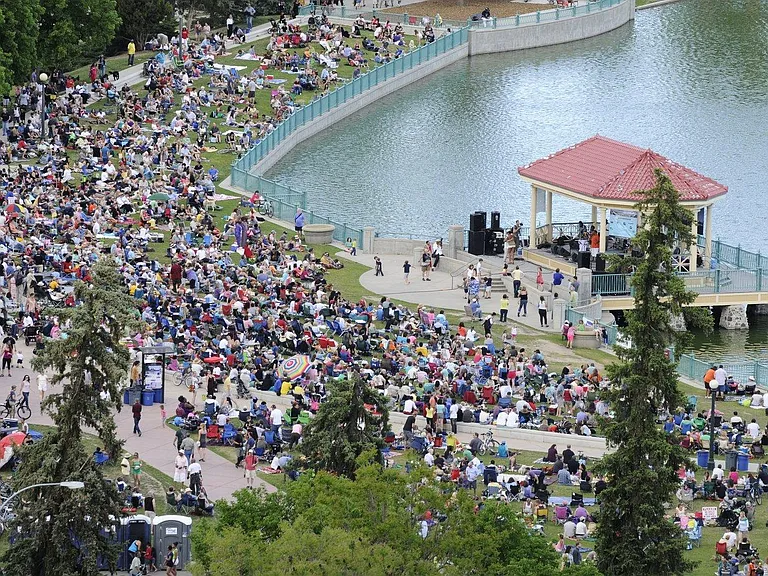 City Park Jazz - Every Sunday in the Summer. Bike-able from
