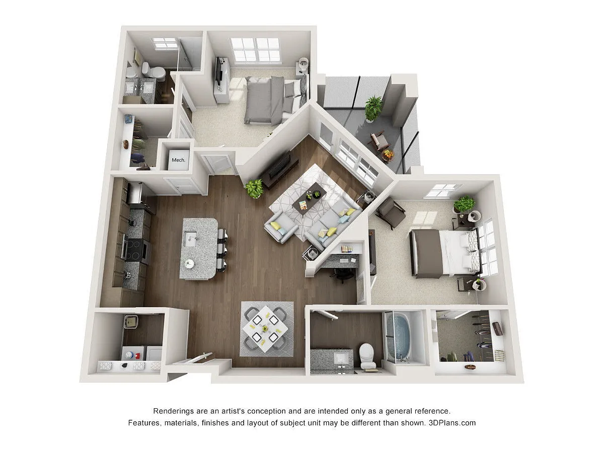 Floor plan B2