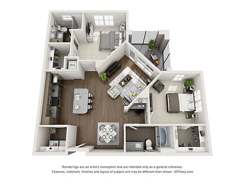 Floor plan B2