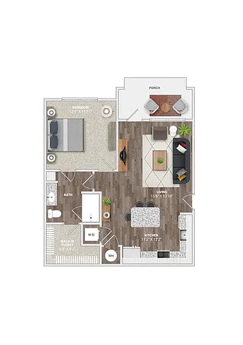 Floor plan A1B