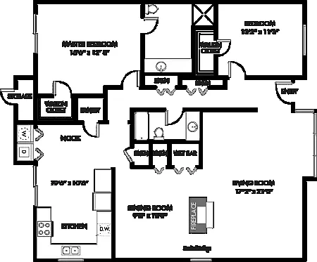 Floor plan Plan B