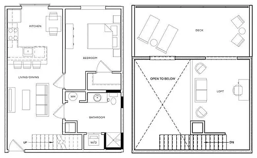 Floor plan The Pencoyd Loft