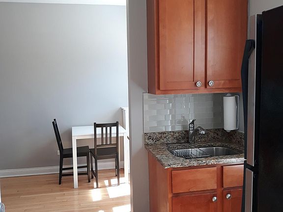 Gleaming hardwood floors.