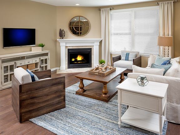 Gathering Room with Optional Fire Place