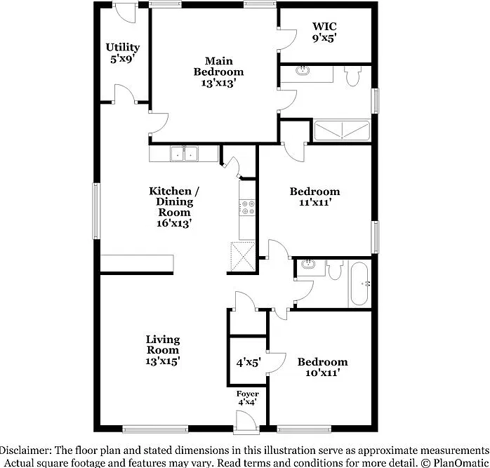 3 bed, 2.0 bath, 1176 sqft, $2,680 — Photo 2