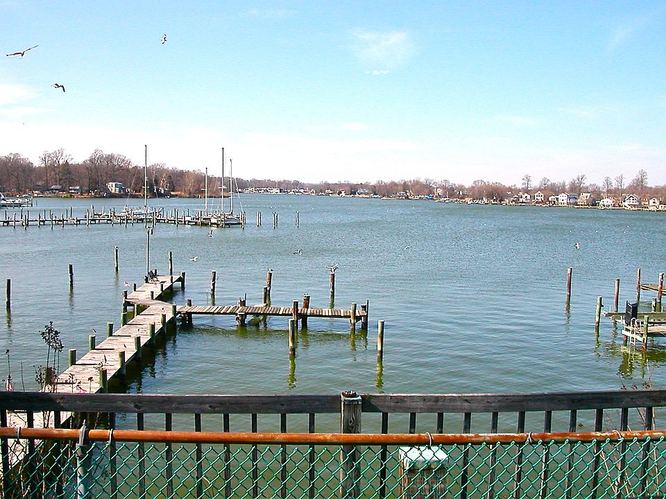 Middle River from the porch
