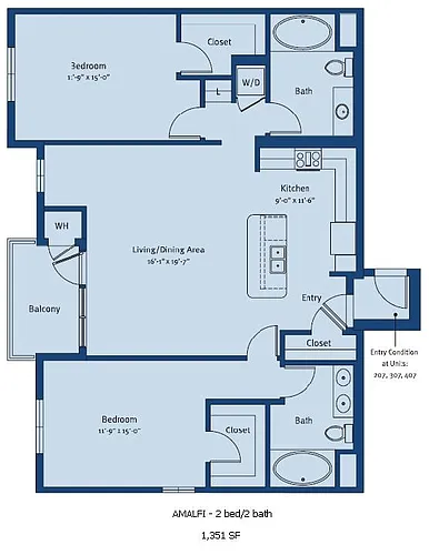Floor plan AMALFI