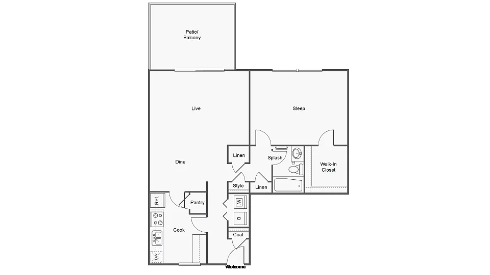 Floor plan Ashburn