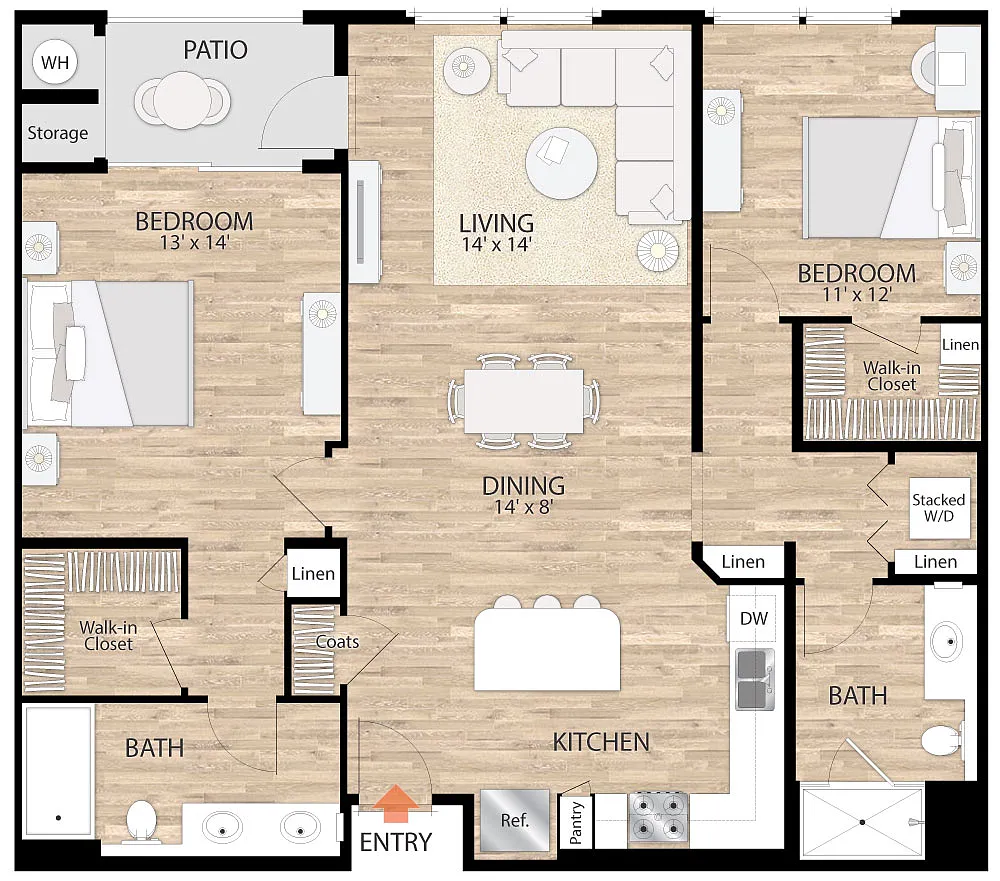 Floor plan Plan 7