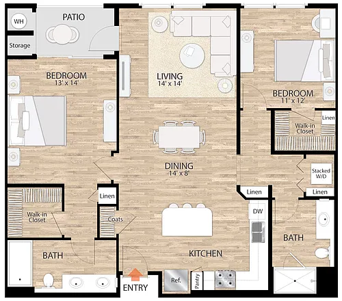 Floor plan Plan 7