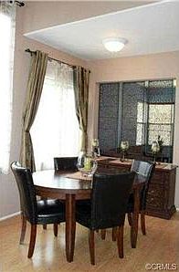 View of Dining Room looking toward Family Room with beautiful fl