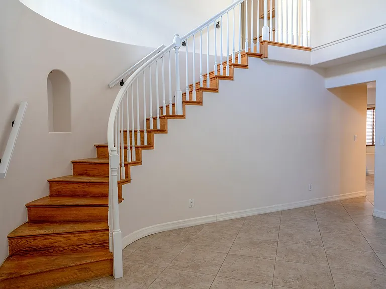 wooden stairs