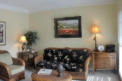 Cozy Living Room Just off Foyer