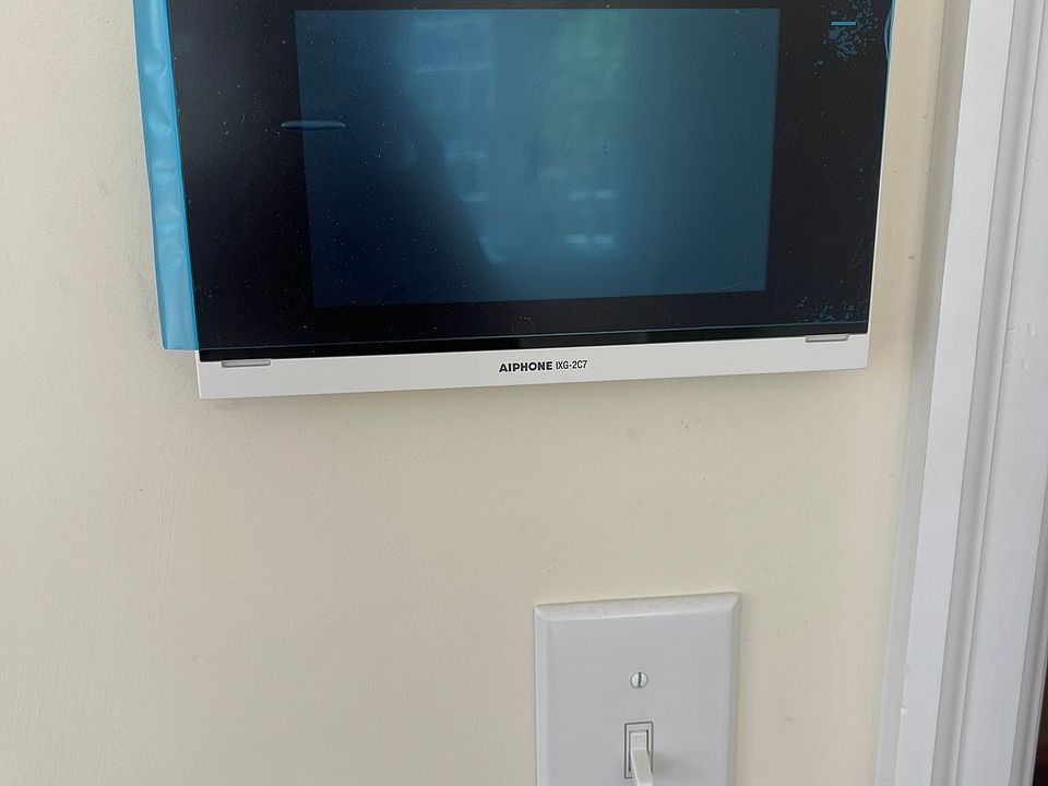 Each unit has a video intercom doorbell system and can buzz-in guests