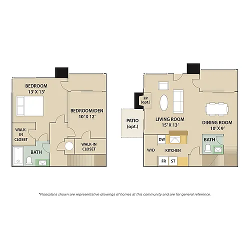 Floor plan The Bradford Town