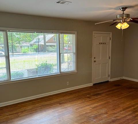 Front entrance into the living room