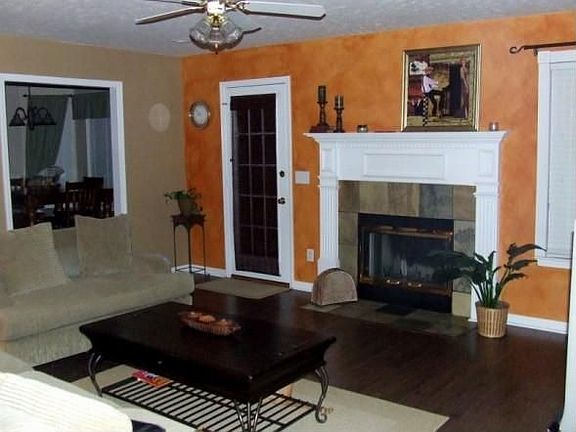 Brand New flooring, slate f/p surround, custom paint--rich & beautiful!