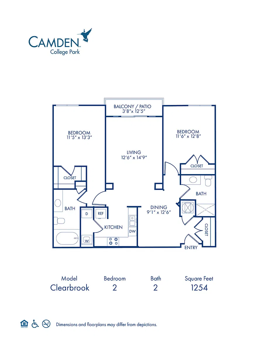 Floor plan Clearbrook