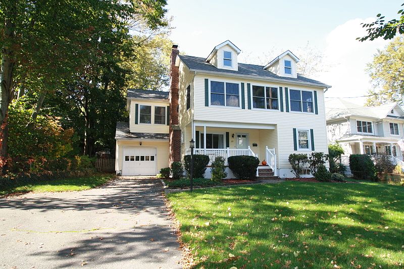 Exterior. Covered Porch, attached garage.